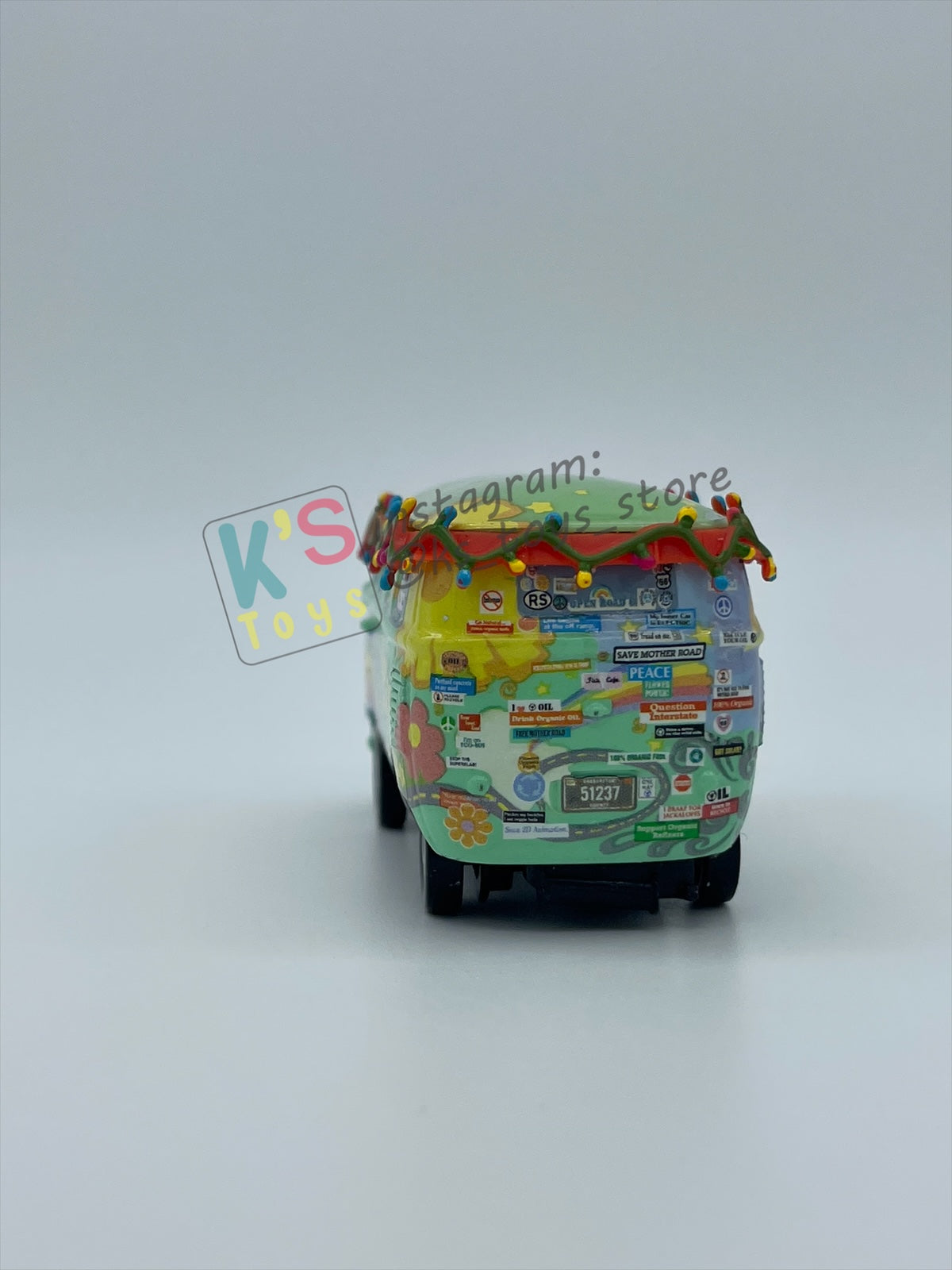 PRE-OWNED / LOOSE DISNEY PIXAR CARS - "CHRISTMAS FILLMORE" MATER SAVES CHRISTMAS - EXCELLENT CONDITION