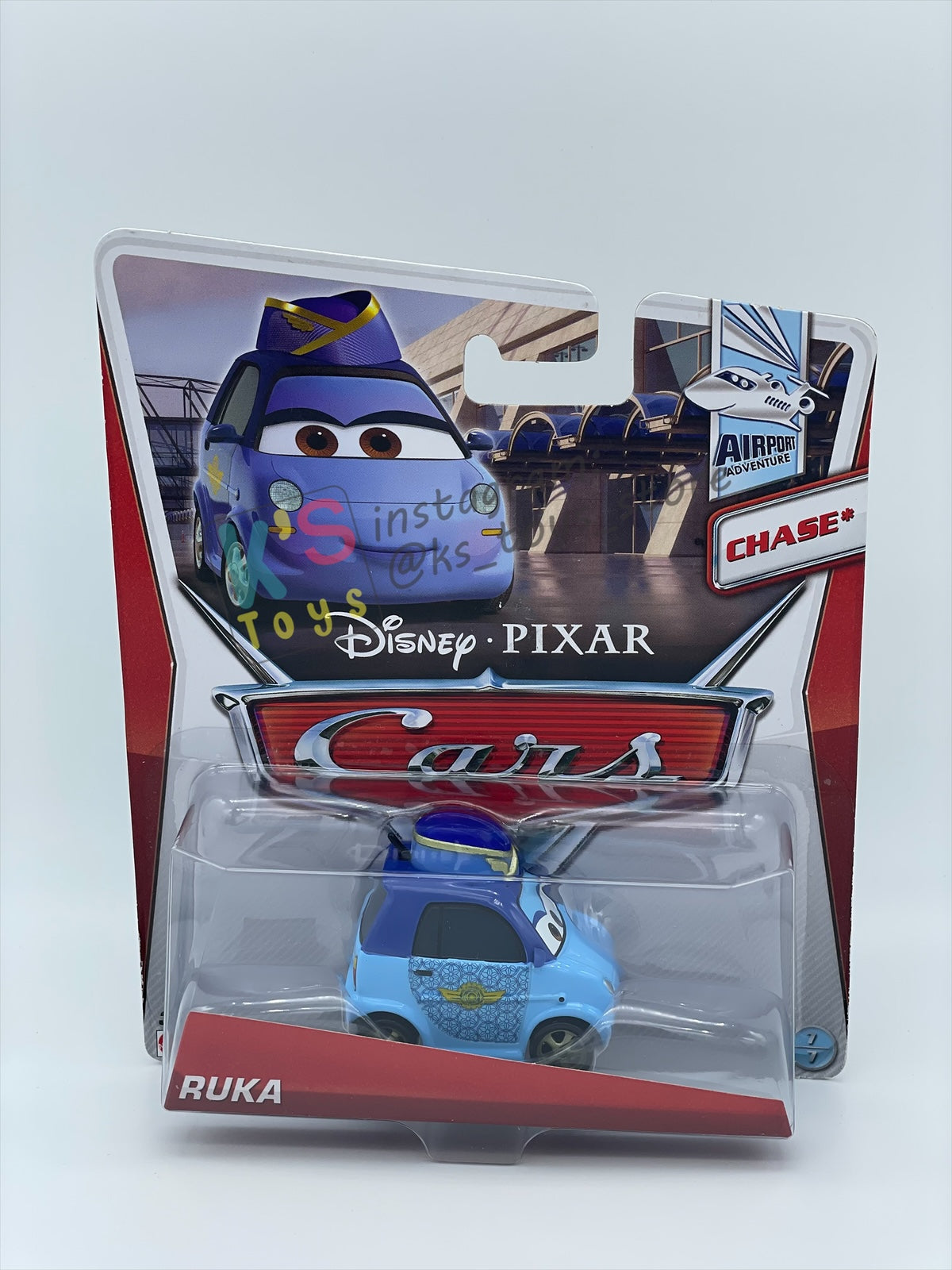 DISNEY PIXAR CARS BY MATTEL, RUKA - AIRPORT ADVENTURE SERIES - BNIP