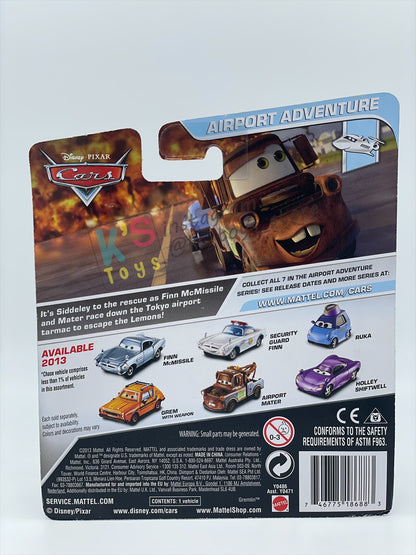 DISNEY PIXAR CARS BY MATTEL, RUKA - AIRPORT ADVENTURE SERIES - BNIP
