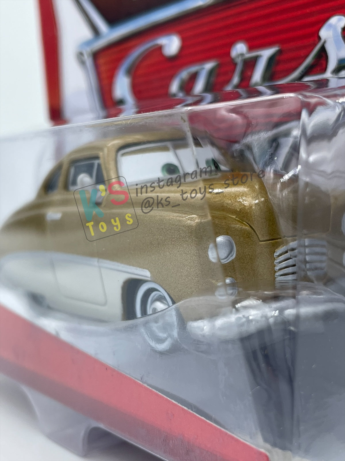 DISNEY PIXAR CARS 1:55 BY MATTEL, MILDRED BYLANE - RETRO RADIATOR SPRINGS SERIES - BNIP