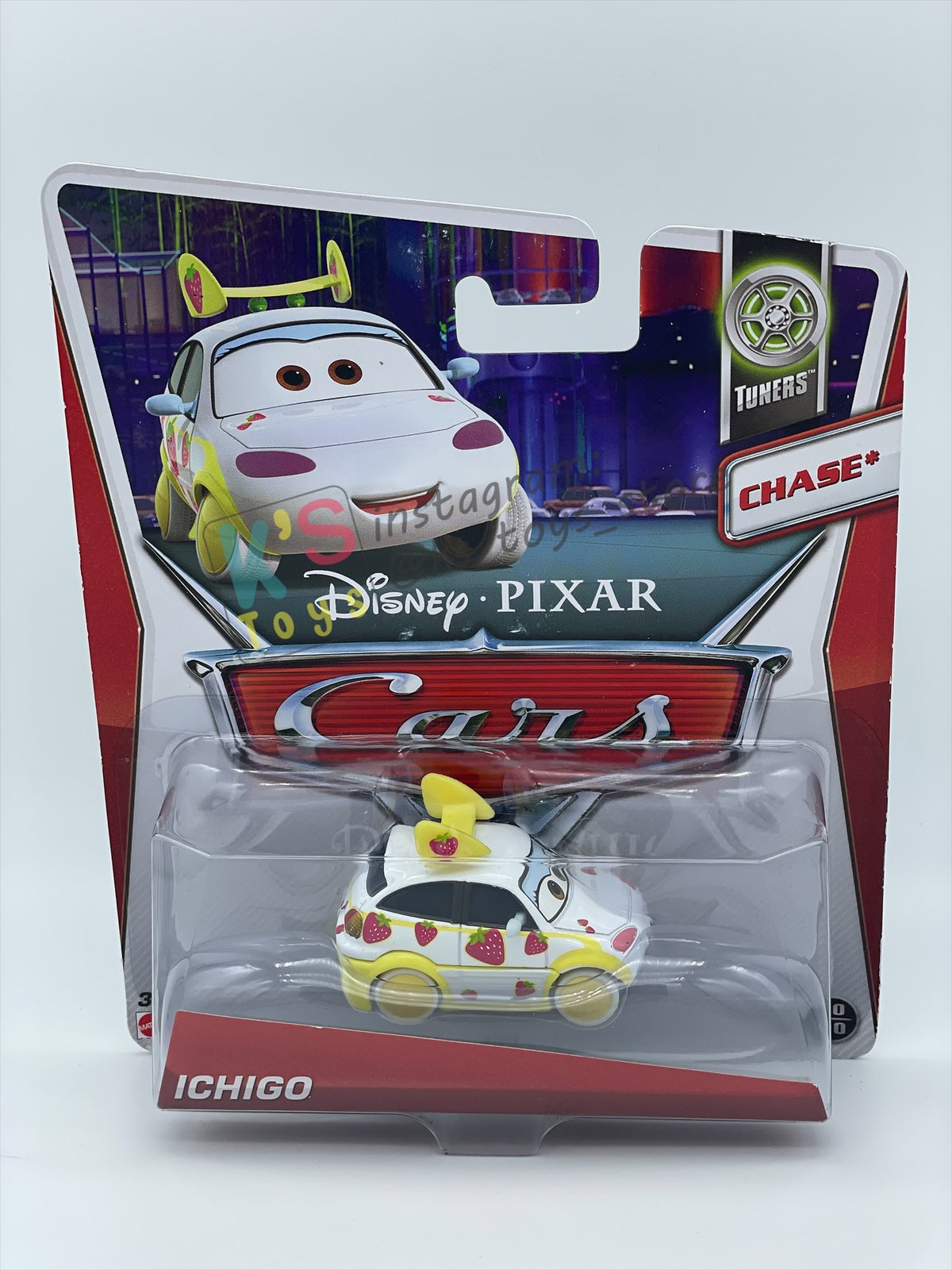 DISNEY PIXAR CARS 1:55 BY MATTEL, ICHIGO - TUNERS CHASE PACKAGE  - BNIP