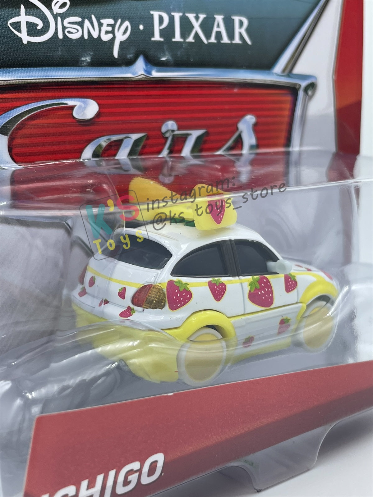 DISNEY PIXAR CARS 1:55 BY MATTEL, ICHIGO - TUNERS CHASE PACKAGE  - BNIP