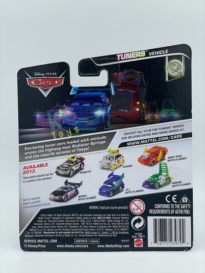 DISNEY PIXAR CARS 1:55 BY MATTEL, ICHIGO - TUNERS CHASE PACKAGE  - BNIP