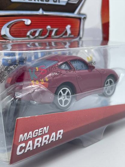 DISNEY PIXAR CARS 1:55 BY MATTEL,MAGEN CARRAR - ALLINOL CHASE SERIES - BNIP