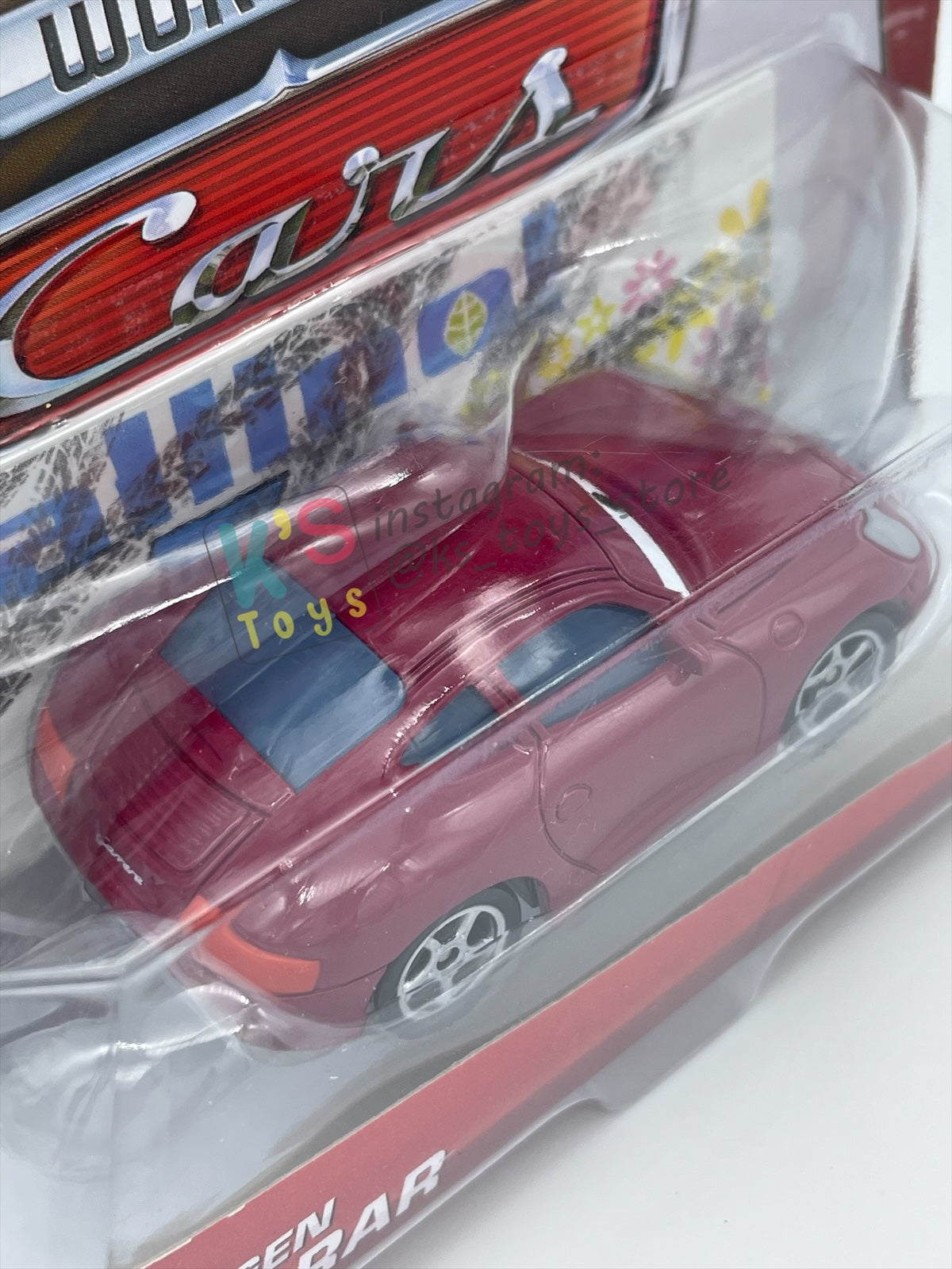 DISNEY PIXAR CARS 1:55 BY MATTEL,MAGEN CARRAR - ALLINOL CHASE SERIES - BNIP