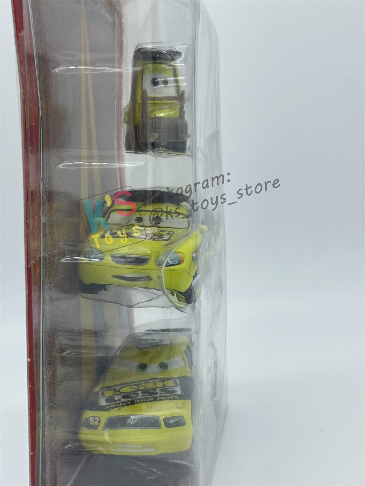 DISNEY PIXAR CARS 3 PACK TEAM LEAK LESS GIFT PACK "STACY, EARL FILTER AND LEAK LESS"  - BNIP - READ DESCRIPTION!!!