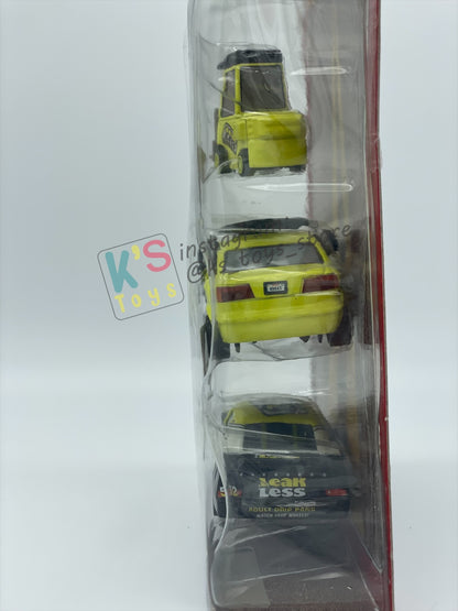 DISNEY PIXAR CARS 3 PACK TEAM LEAK LESS GIFT PACK "STACY, EARL FILTER AND LEAK LESS"  - BNIP - READ DESCRIPTION!!!