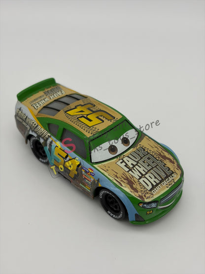 PRE-OWNED / LOOSE DISNEY PIXAR CARS - TOMMY HIGHBANKS #54 FAUX WHEEL DRIVE CARS 3 - 0177 EAA EXCELLENT CONDITION