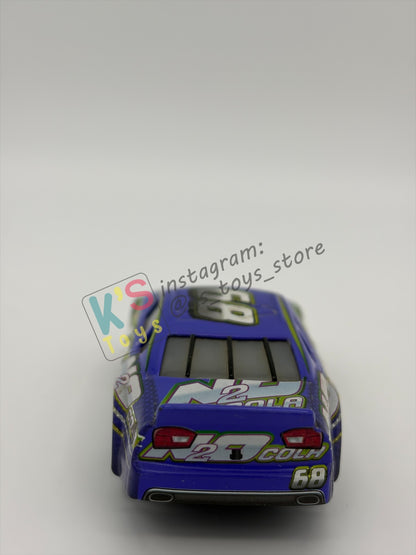 PRE-OWNED / LOOSE DISNEY PIXAR CARS 1:55 BY MATTEL - "PARKER BRAKESTON (NO 2 COLA #68)" CARS 3 PISTON CUP RACERS SERIES - NEAR MINT CONDITION
