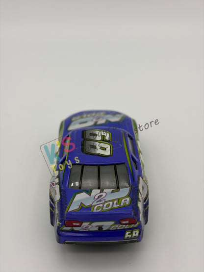 PRE-OWNED / LOOSE DISNEY PIXAR CARS 1:55 BY MATTEL - "PARKER BRAKESTON (NO 2 COLA #68)" CARS 3 PISTON CUP RACERS SERIES - NEAR MINT CONDITION