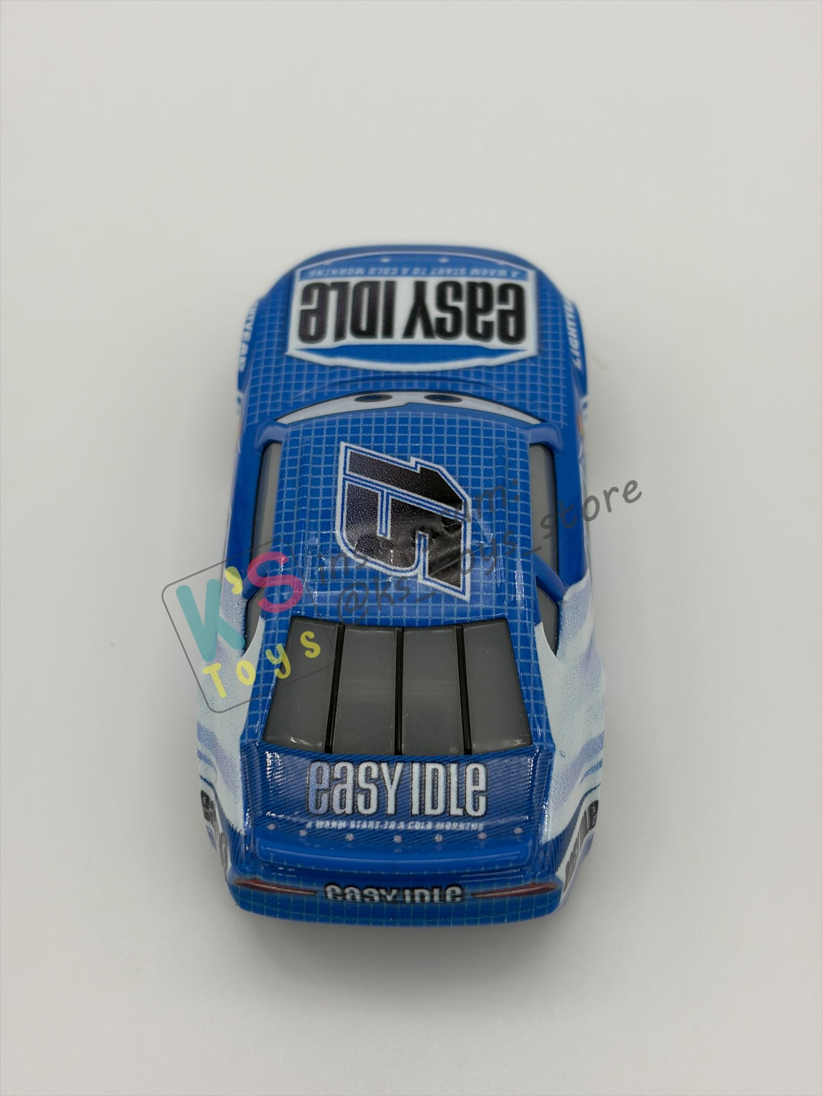 PRE-OWNED / LOOSE DISNEY PIXAR CARS 1:55 BY MATTEL - "CARL CLUTCHEN" - CARS 3 PISTON CUP RACERS - NEAR MINT CONDITION