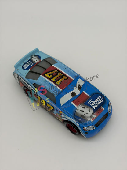PRE-OWNED / LOOSE DISNEY PIXAR CARS - Ralph Carlow #117 Lil’s Torquey Pistons CARS 3 - NEAR MINT CONDITION