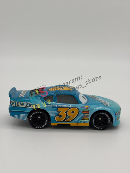 PRE-OWNED / LOOSE DISNEY PIXAR CARS - #39 VIEW ZEEN BUCK BEARINGLY CARS 3 - NEAR MINT CONDITION
