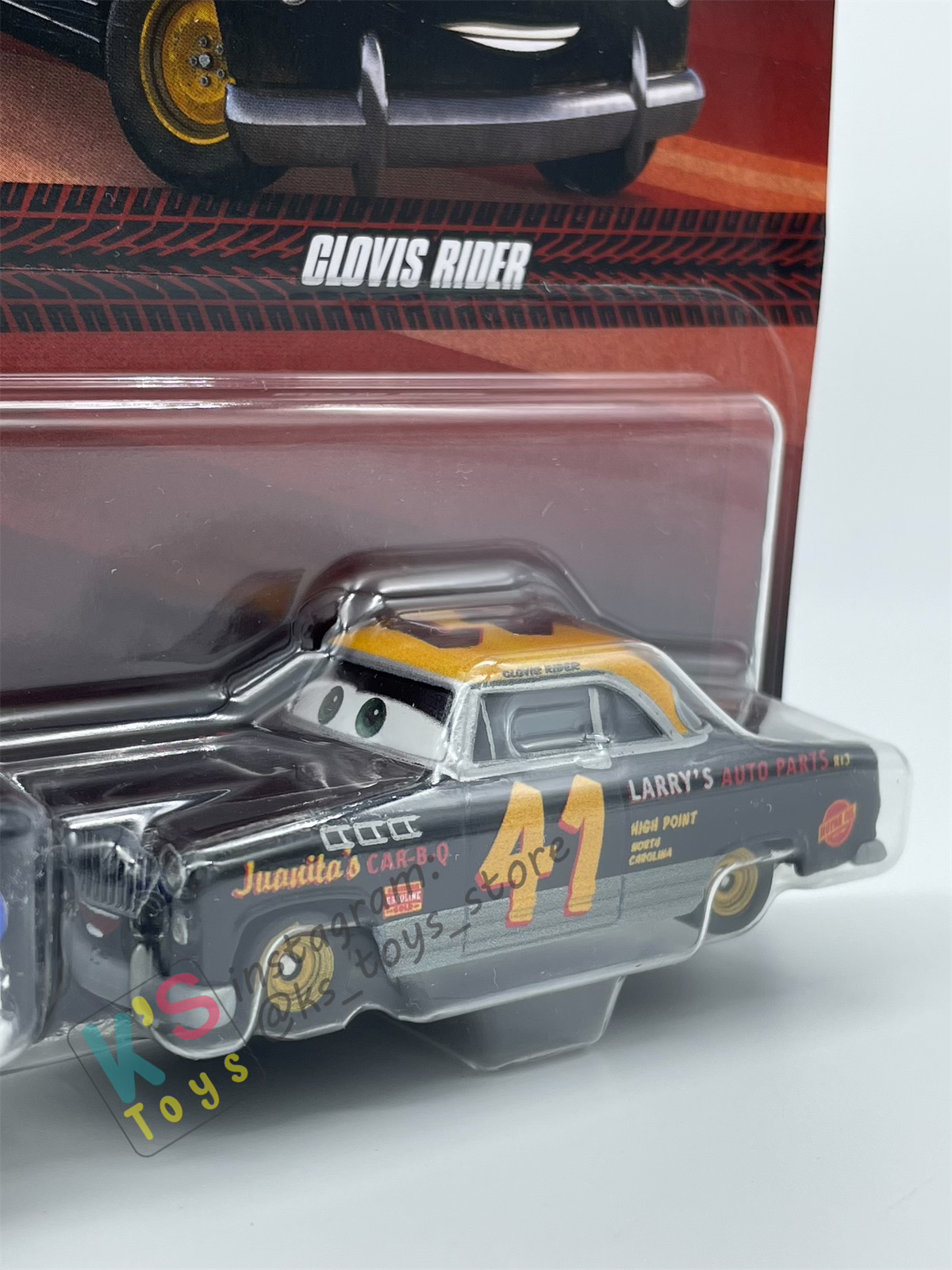 Disney Pixar Cars 1:55 by Mattel 2-Pack DIRT TRACK FABULOUS HUDSON HORNET AND CLOVIS RIDER - 2025 RELEASE - BNIP