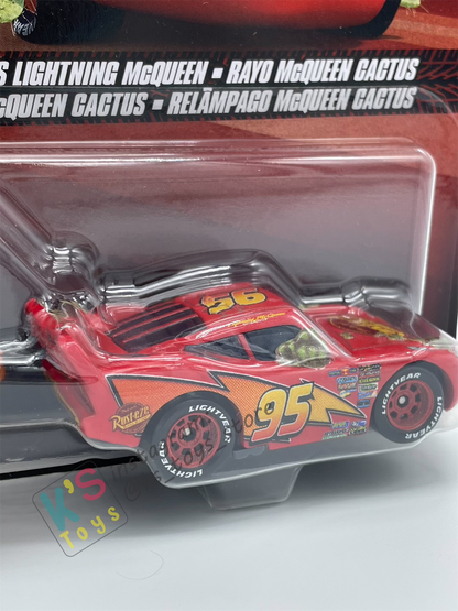 Disney Pixar Cars 1:55 by Mattel 2-Pack MATER WITH BIG HOOK AND CACTUS LIGHTNING MCQUEEN - 2025 RELEASE - BNIP