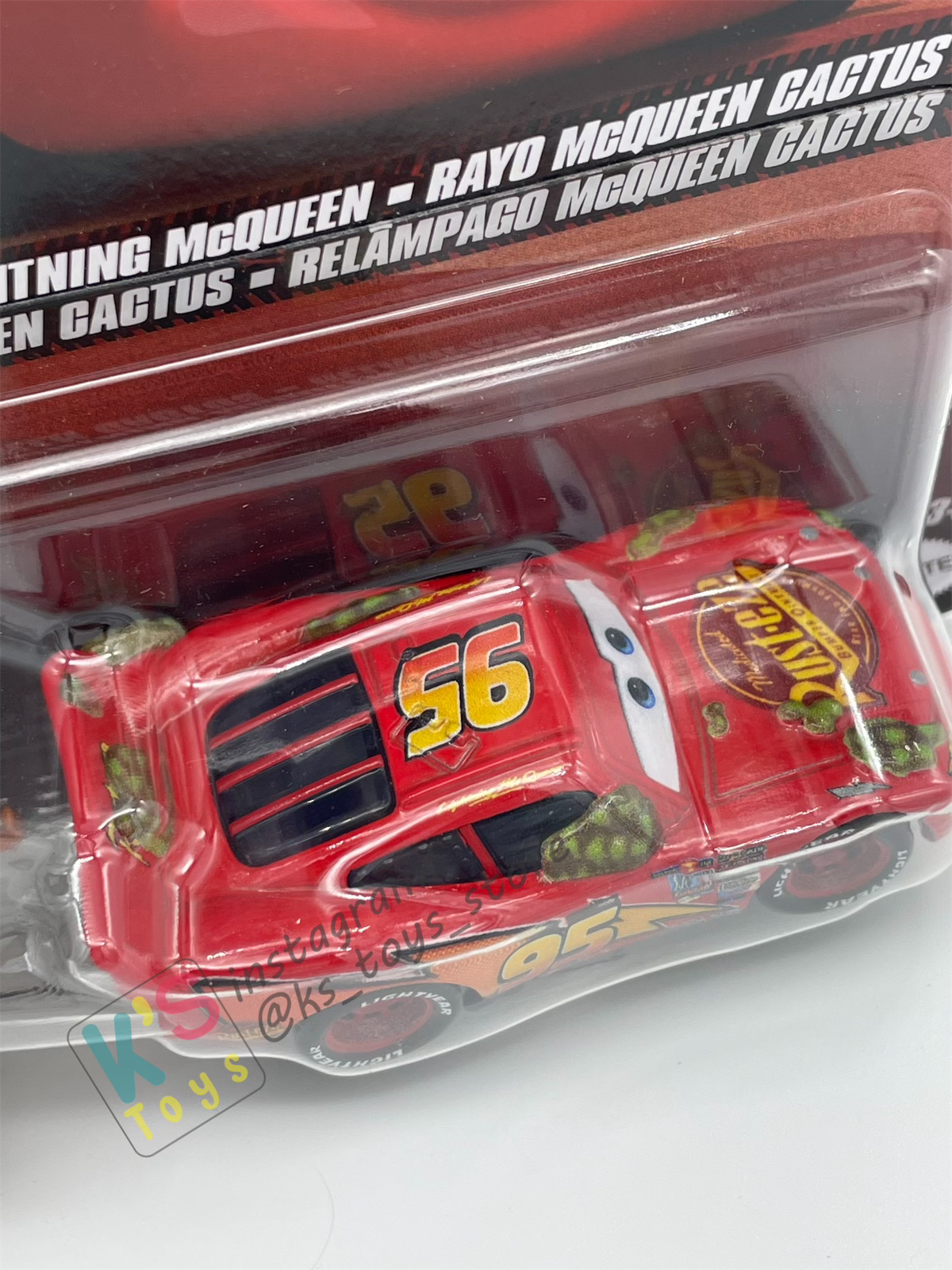 Disney Pixar Cars 1:55 by Mattel 2-Pack MATER WITH BIG HOOK AND CACTUS LIGHTNING MCQUEEN - 2025 RELEASE - BNIP