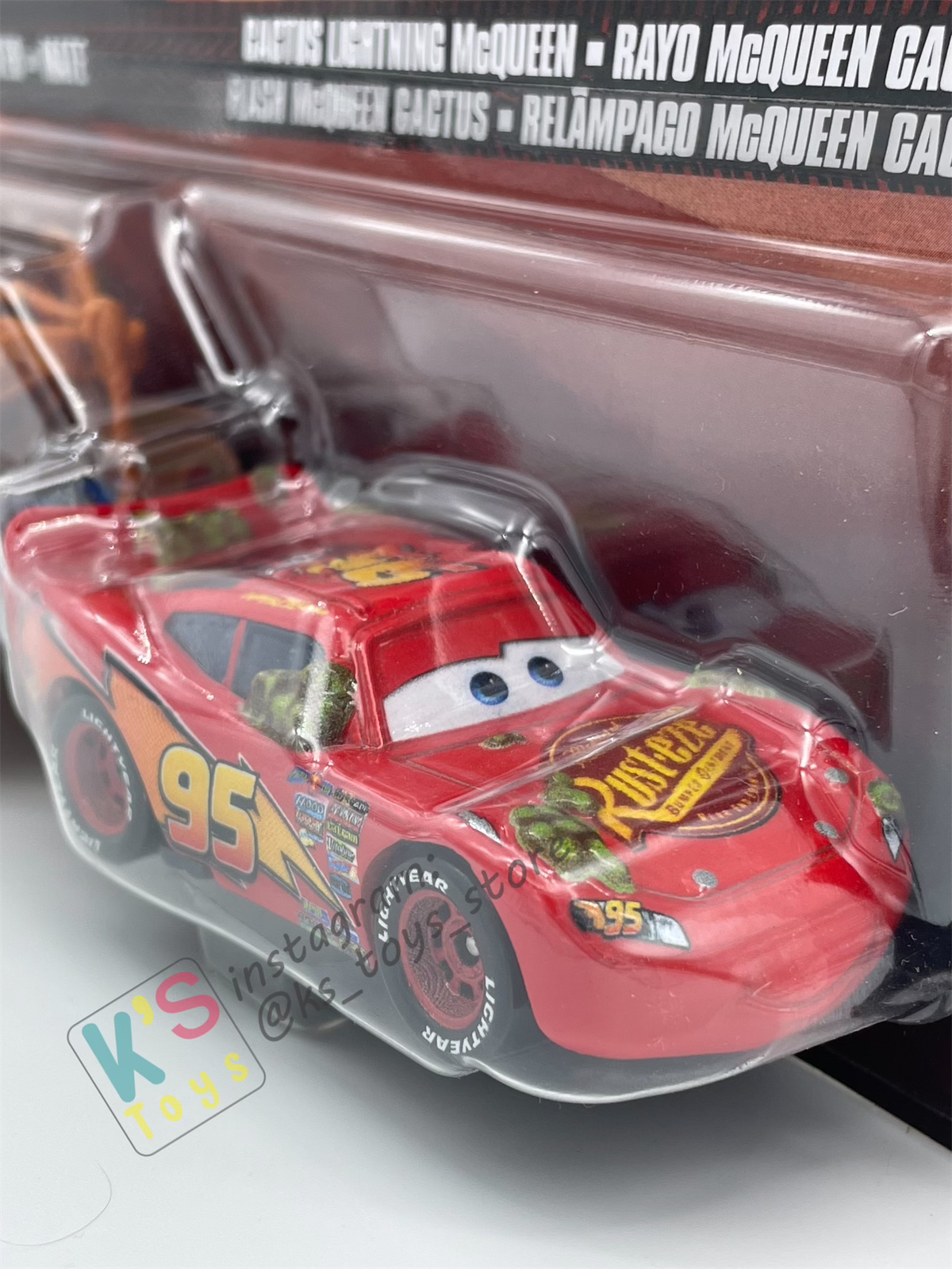 Disney Pixar Cars 1:55 by Mattel 2-Pack MATER WITH BIG HOOK AND CACTUS LIGHTNING MCQUEEN - 2025 RELEASE - BNIP