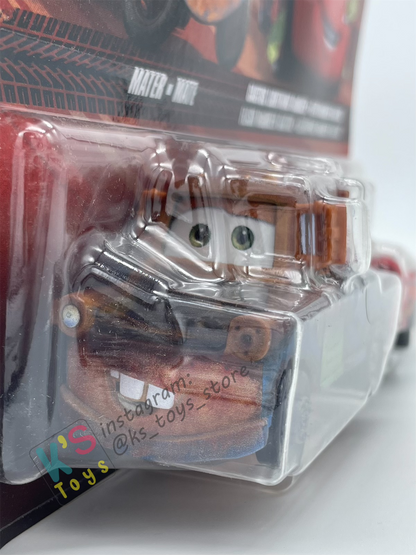 Disney Pixar Cars 1:55 by Mattel 2-Pack MATER WITH BIG HOOK AND CACTUS LIGHTNING MCQUEEN - 2025 RELEASE - BNIP