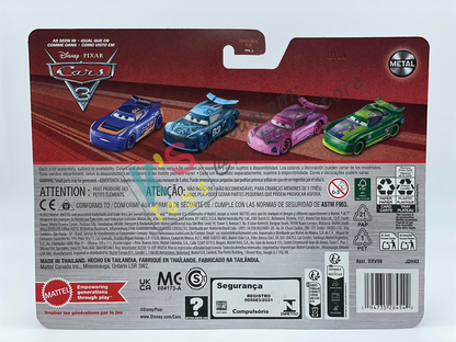 Disney Pixar Cars 1:55 by Mattel 2-Pack NICK SHIFT AND BARRY DEPEDAL - 2025 RELEASE - BNIP