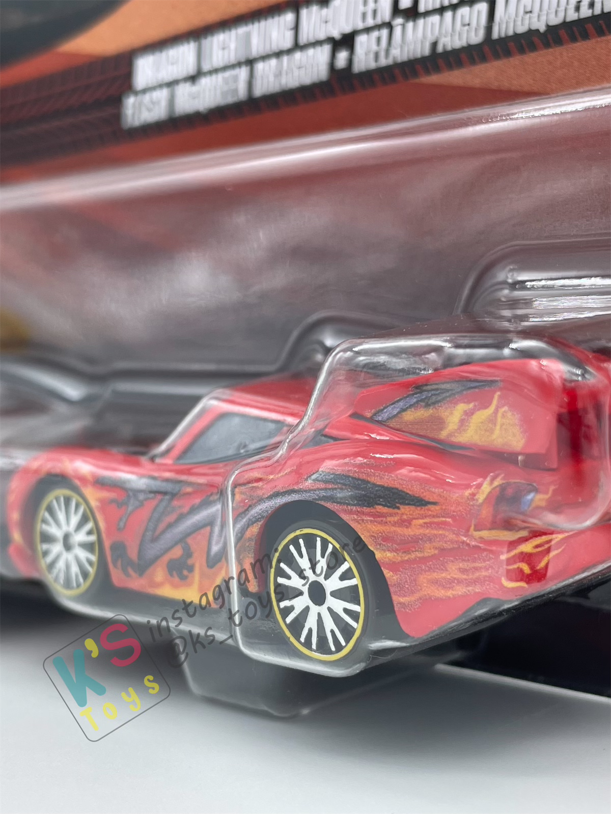 Disney Pixar Cars 1:55 by Mattel 2-Pack KABUTO AND DRAGON LIGHTNING MCQUEEN - 2025 RELEASE - BNIP