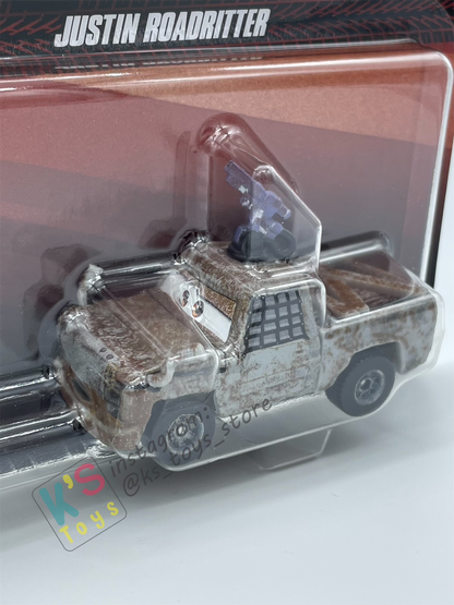 Disney Pixar Cars 1:55 2-Pack by Mattel, KEN ENGINOKI AND JUSTIN ROADRITTER (New Variant) - 2025 RELEASE - BNIP