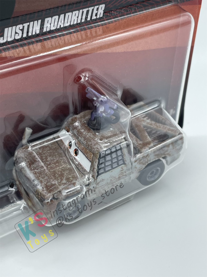 Disney Pixar Cars 1:55 2-Pack by Mattel, KEN ENGINOKI AND JUSTIN ROADRITTER (New Variant) - 2025 RELEASE - BNIP