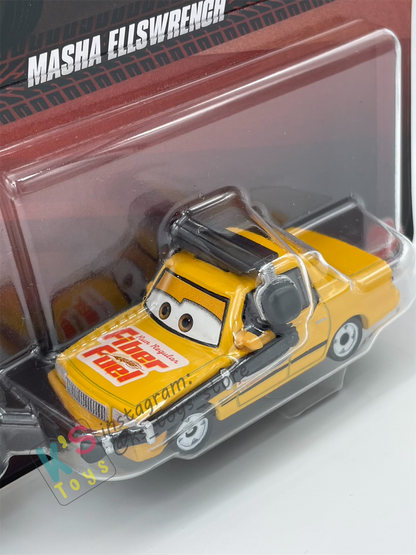 Disney Pixar Cars 1:55 by Mattel 2-Pack MEGAN SHIFTER AND MASHA ELLSWRENCH - 2025 NEW RELEASE - BNIP