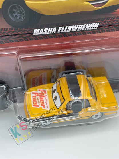 Disney Pixar Cars 1:55 by Mattel 2-Pack MEGAN SHIFTER AND MASHA ELLSWRENCH - 2025 NEW RELEASE - BNIP