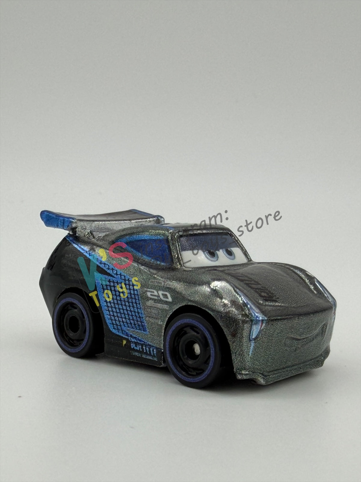 Loose Mini Racers Pixar Disney Cars, METALLIC JACKSON STORM - Mint / Near Mint Condition