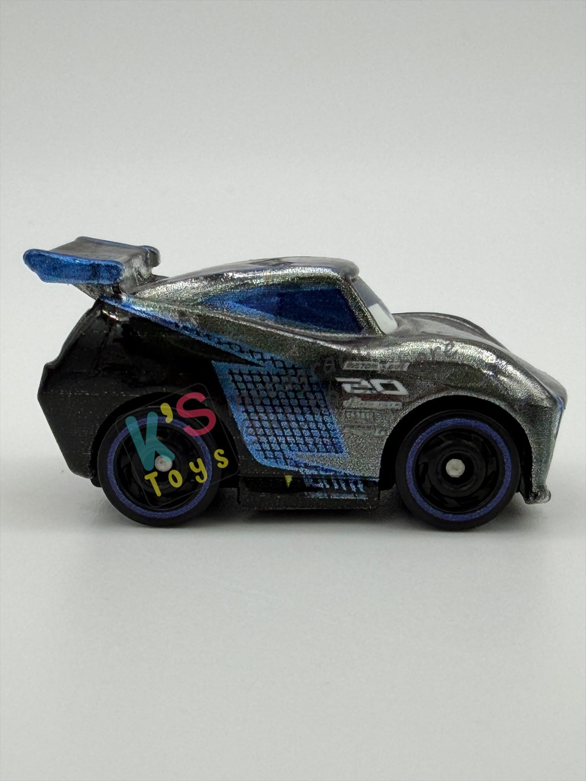 Loose Mini Racers Pixar Disney Cars, METALLIC JACKSON STORM - Mint / Near Mint Condition