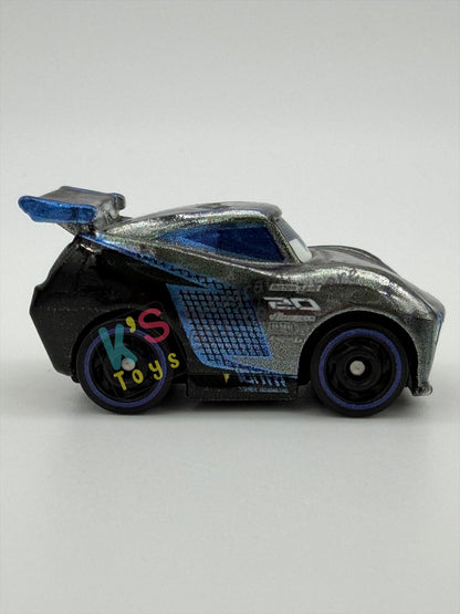 Loose Mini Racers Pixar Disney Cars, METALLIC JACKSON STORM - Mint / Near Mint Condition