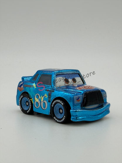 Loose Mini Racers Pixar Disney Cars, METALLIC DINOCO CHICK HICKS - Mint / Near Mint Condition