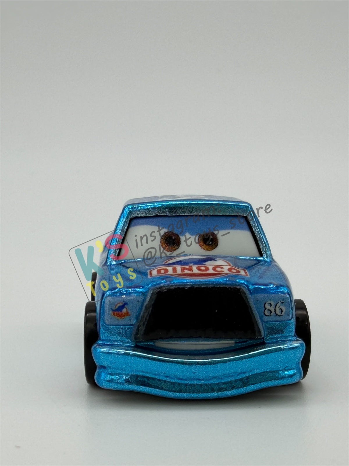 Loose Mini Racers Pixar Disney Cars, METALLIC DINOCO CHICK HICKS - Mint / Near Mint Condition