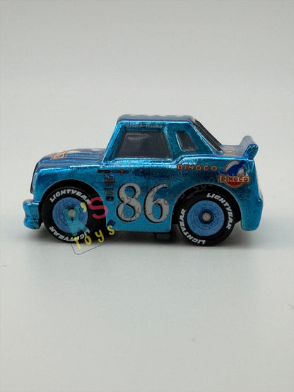 Loose Mini Racers Pixar Disney Cars, METALLIC DINOCO CHICK HICKS - Mint / Near Mint Condition