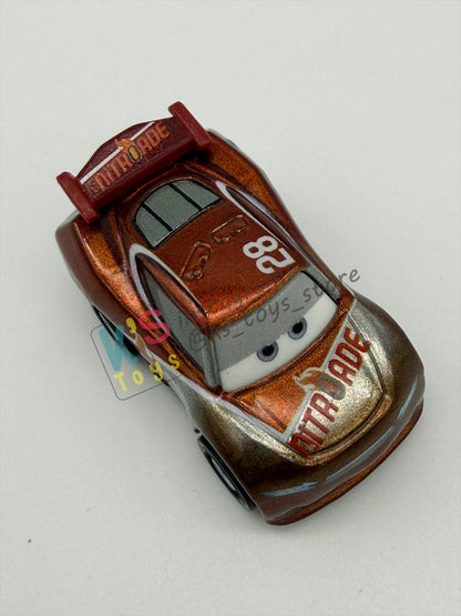Loose Mini Racers Pixar Disney Cars, Silver Tim Treadless - Mint / Near Mint Condition