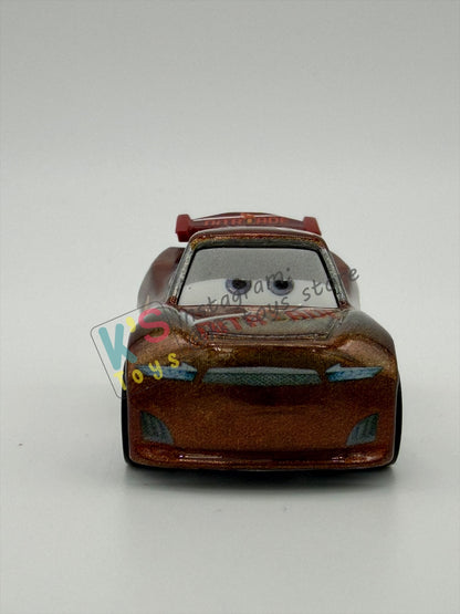 Loose Mini Racers Pixar Disney Cars, Silver Tim Treadless - Mint / Near Mint Condition