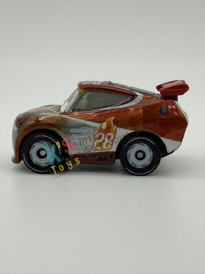 Loose Mini Racers Pixar Disney Cars, Silver Tim Treadless - Mint / Near Mint Condition