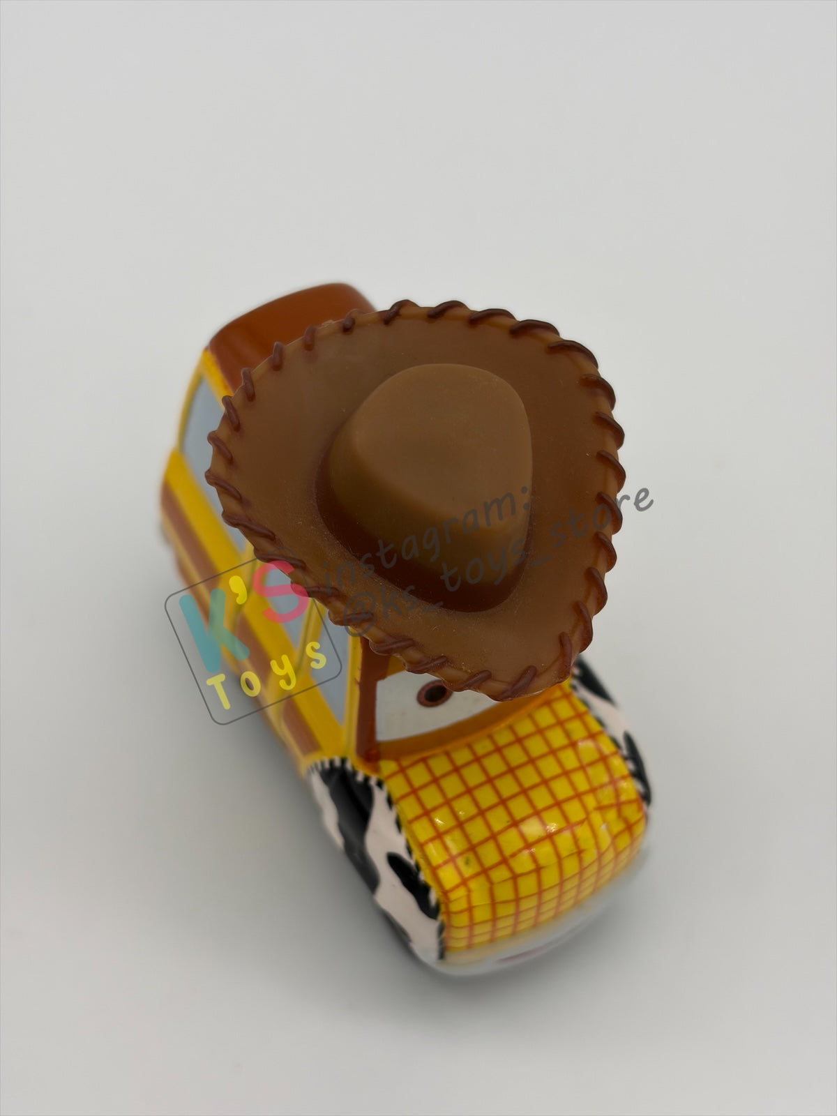PRE-OWNED / LOOSE DISNEY PIXAR CARS BY MATTEL - "WOODY" - GOOD CONDITION - READ DESCRIPTION!!!!!!!!!!!