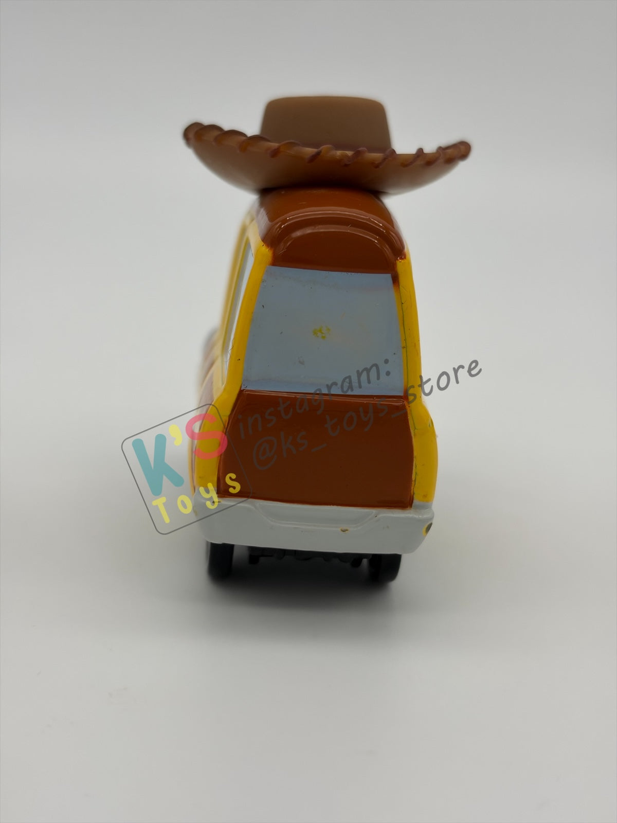 PRE-OWNED / LOOSE DISNEY PIXAR CARS BY MATTEL - "WOODY" - GOOD CONDITION - READ DESCRIPTION!!!!!!!!!!!