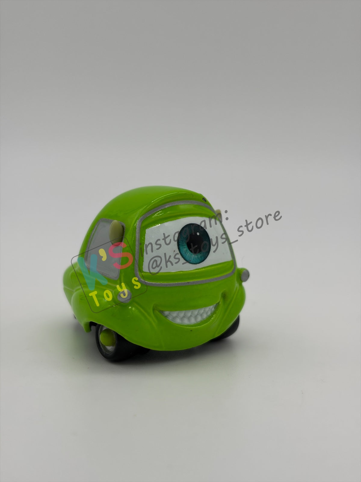 PRE-OWNED / LOOSE DISNEY PIXAR CARS BY MATTEL - "MIKE" - CARS SERIES - NEAR MINT CONDITION - READ DESCRIPTION!!!!!!!!!!!