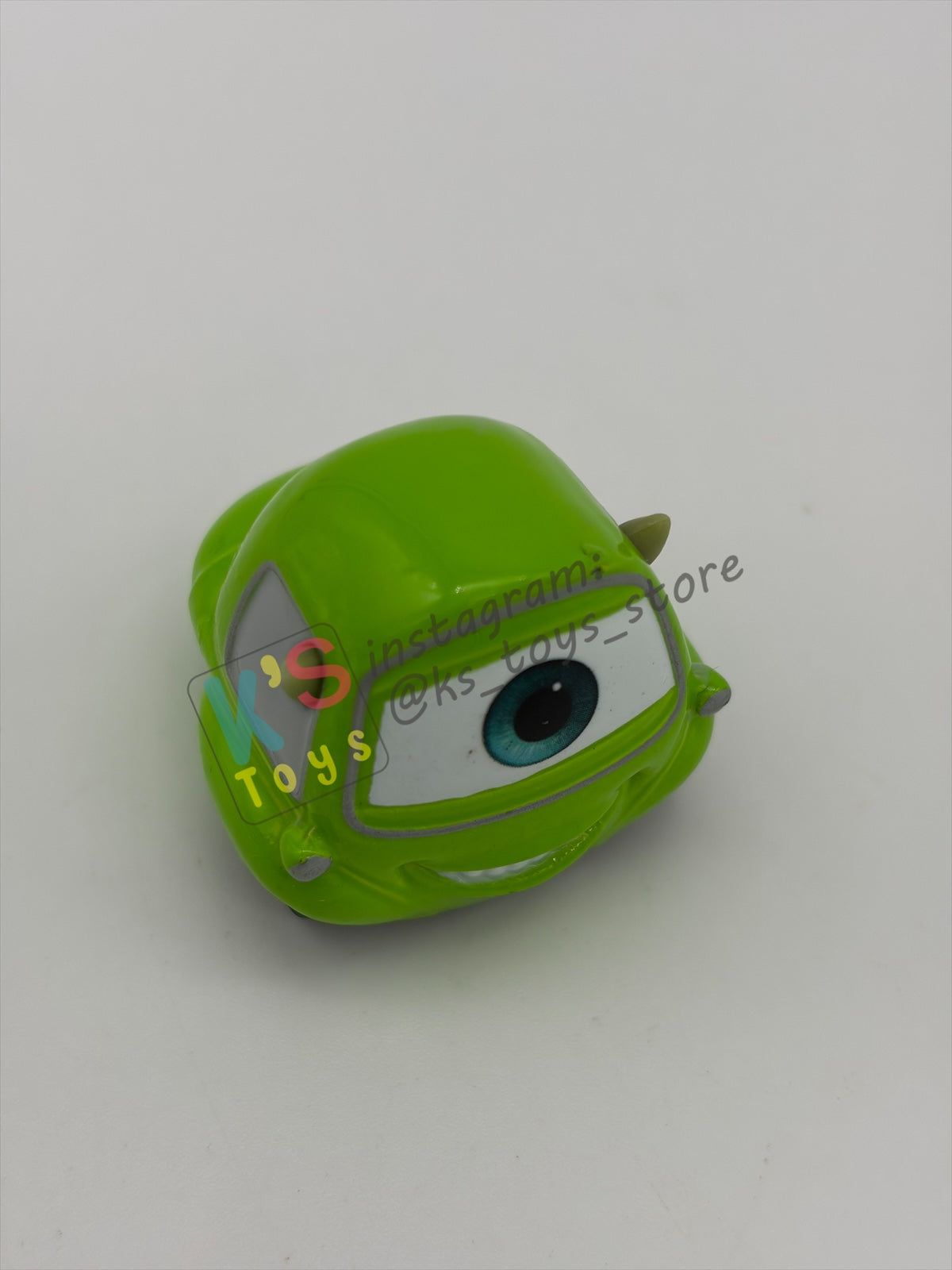 PRE-OWNED / LOOSE DISNEY PIXAR CARS BY MATTEL - "MIKE" - CARS SERIES - NEAR MINT CONDITION - READ DESCRIPTION!!!!!!!!!!!