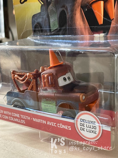 DELUXE DISNEY PIXAR CARS "MATER WITH CONE TEETH" - BNIP