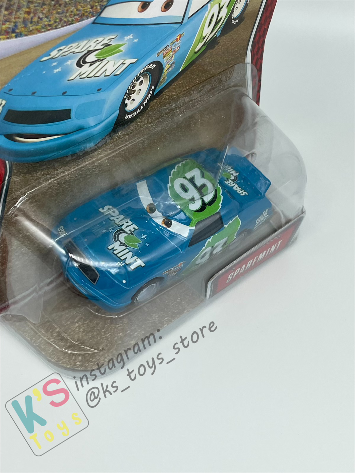 DISNEY PIXAR CARS "SPARE MINT" THE WORLD OF CARS - BNIP