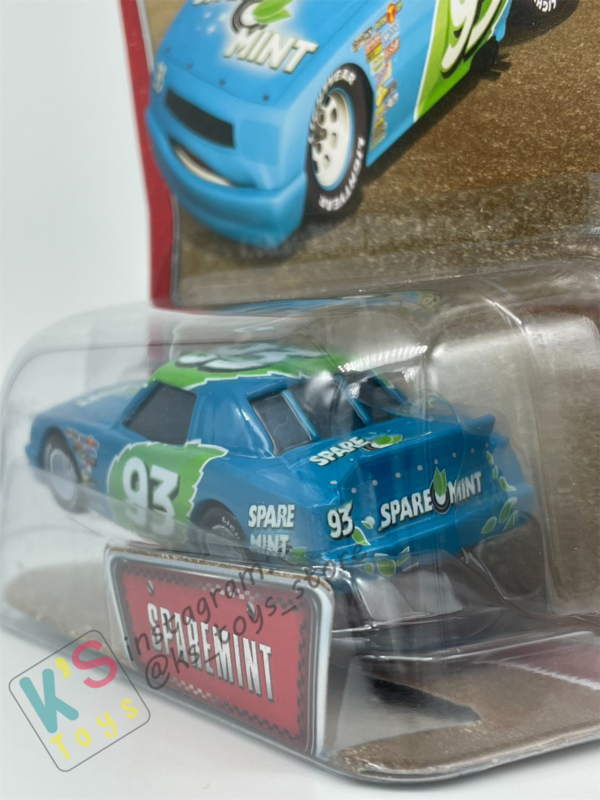 DISNEY PIXAR CARS "SPARE MINT" THE WORLD OF CARS - BNIP