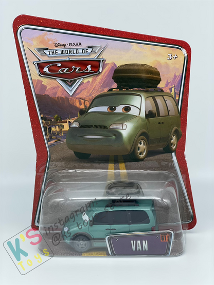 DISNEY PIXAR CARS "VAN #61" THE WORLD OF CARS - BNIP