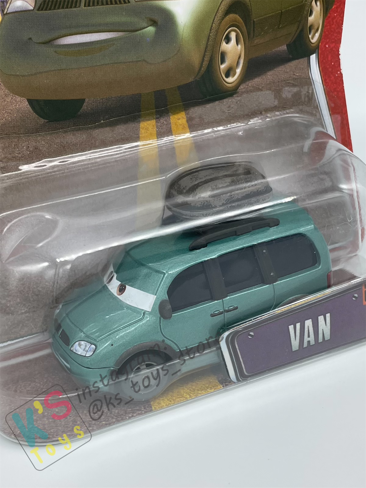 DISNEY PIXAR CARS "VAN #61" THE WORLD OF CARS - BNIP