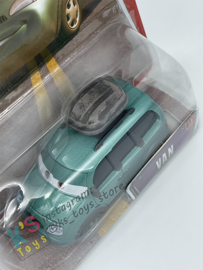 DISNEY PIXAR CARS "VAN #61" THE WORLD OF CARS - BNIP