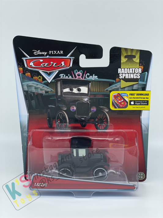 DISNEY PIXAR CARS "LIZZIE" RADIATOR SPRINGS - BNIP