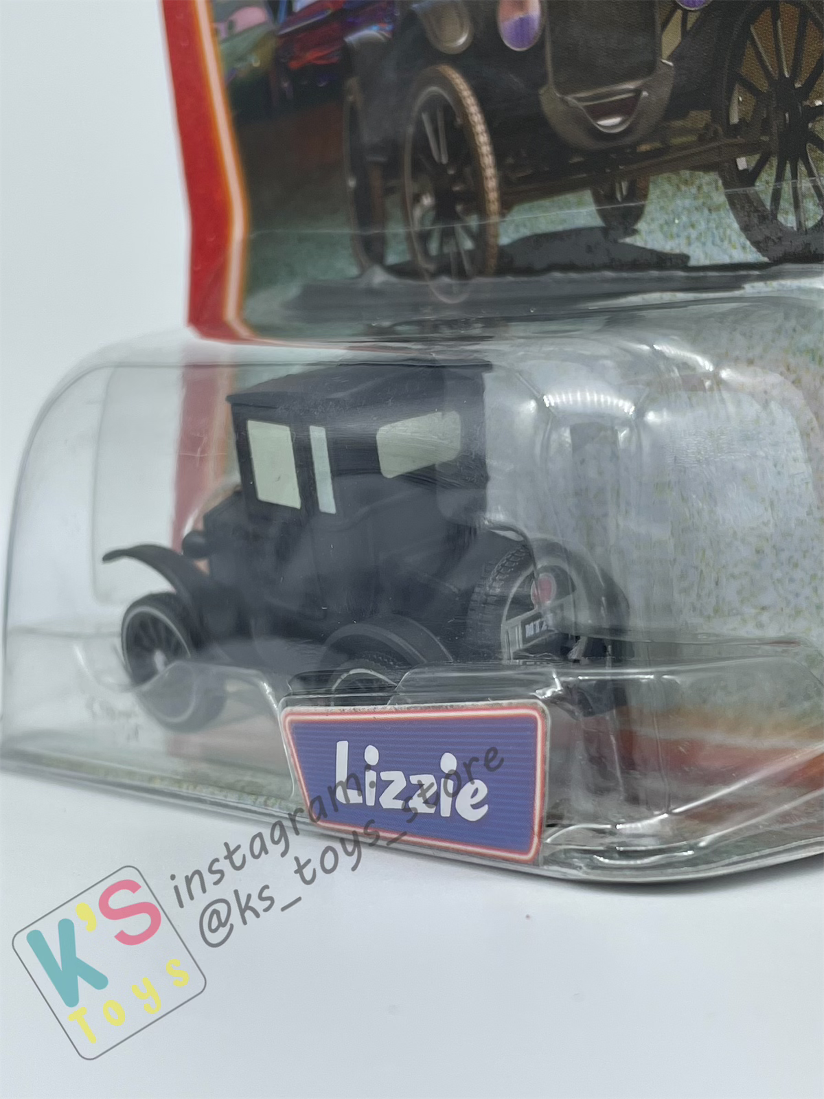 DISNEY PIXAR CARS "LIZZIE" SUPERCHARGED - BNIP