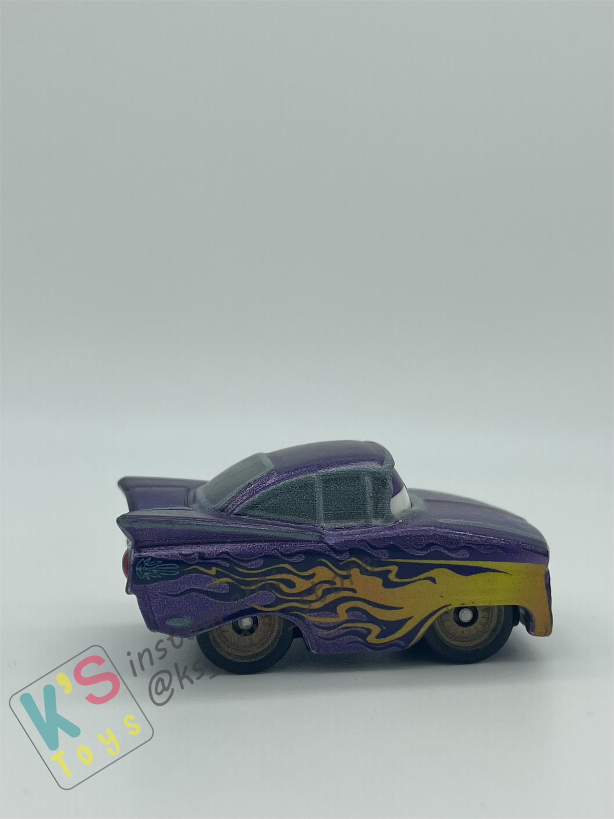 Loose Mini Racers Pixar Disney Cars, Metallic Purple Ramone - Displayed Condition